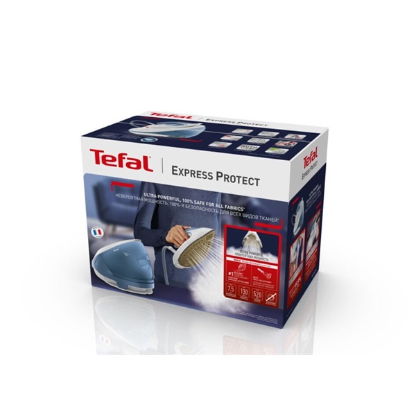 Tefal SV9202E0 Pro Express Protect kazán nélkül kék-fehér gőzállomás