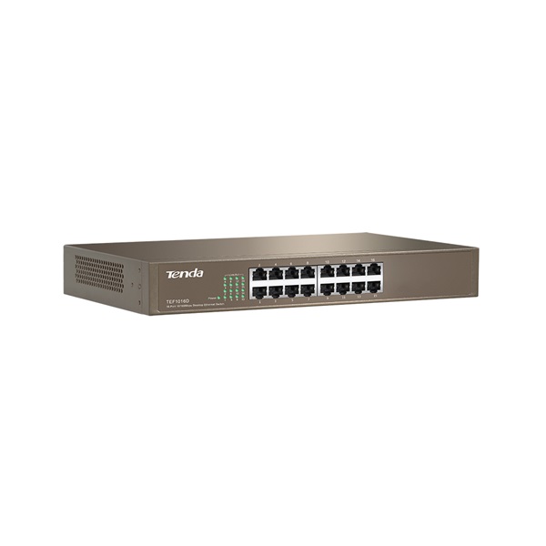 Tenda TEF1016D 16port 10/100Mbps FE LAN nem menedzselhető switch