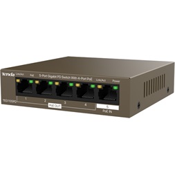 Tenda TEG1105PD 5port GbE LAN 4xPoE LAN port switch