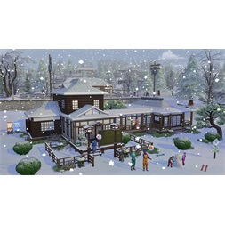 The SIMS 4 Snowy Escape PC játékszoftver