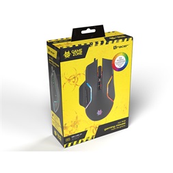 Tracer TRAMYS46768 Ash GameZone 2400 DPI RGB USB optikai vezetékes egér