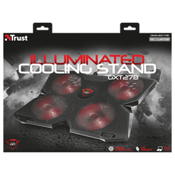 Trust GXT 278 Yozu Notebook Cooling Stand gamer hűtőpad