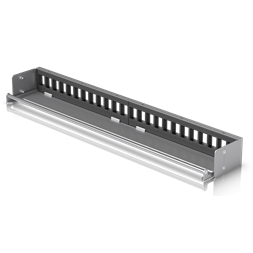 Ubiquiti 19" 1U moduláris ezüst színű üres patch panel