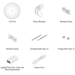 Ubiquiti LTU-Pro 5GHz LTU 24dBi integrált antennás CPE