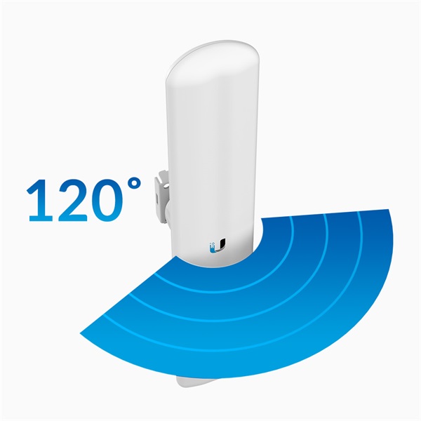 Ubiquiti LiteBeam 5AC 5GHz 120° 16dBi GPS szektor antenna