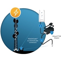 Ubiquiti ToughCable TC-Carrier Cat.5e kültéri SFTP kábel 305 méteres dobon