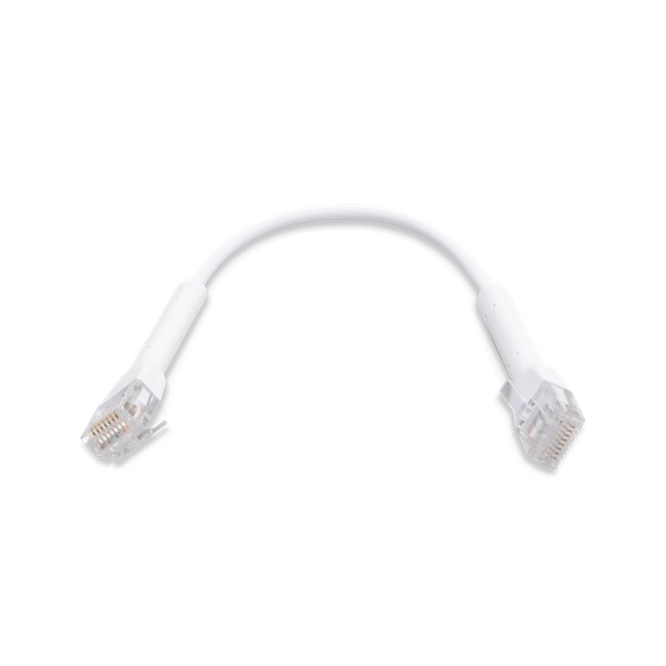 Ubiquiti UniFi Cat6 UTP 22cm fehér patch kábel