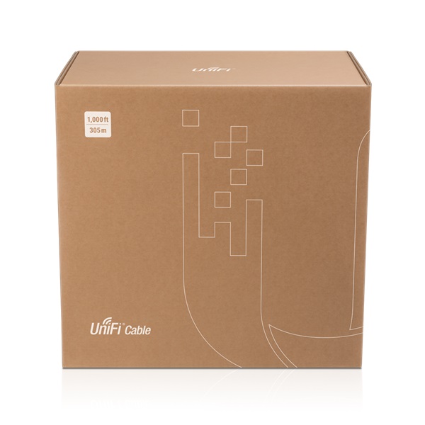 Ubiquiti UniFi Cat6 UTP kábel 305 méteres dobon