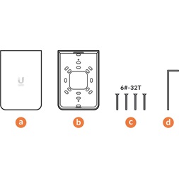 Ubiquiti UniFi In-Wall 802.11ax Wi-Fi 6 Access Point