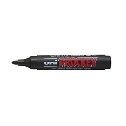 Uni PM-122 Prockey gömb hegyű fekete flipchart marker