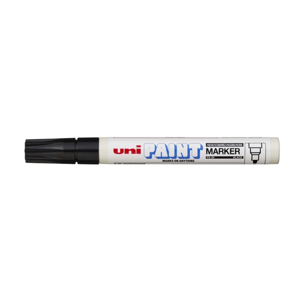 Uni PX-20 fekete lakkmarker