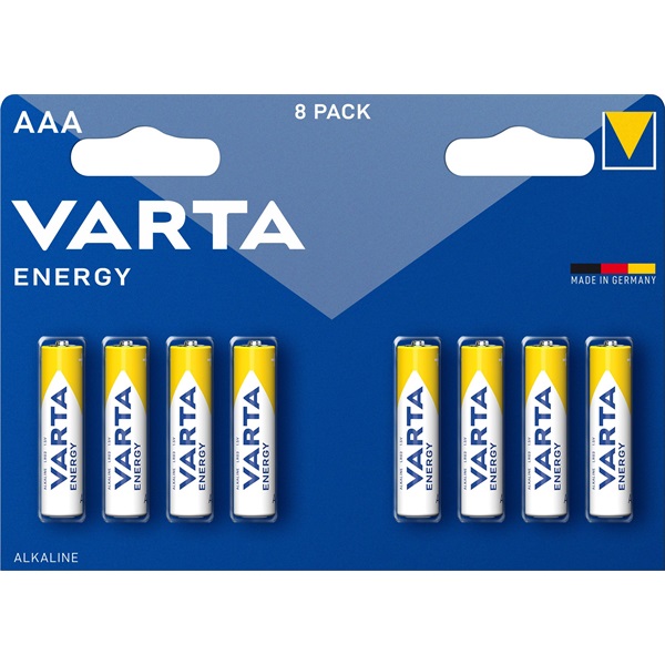 Varta 4103229418 Energy AAA (LR03) alkáli mikro ceruza elem 8db/bliszter