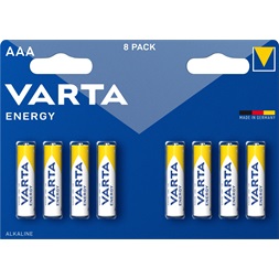 Varta 4103229418 Energy AAA (LR03) alkáli mikro ceruza elem 8db/bliszter