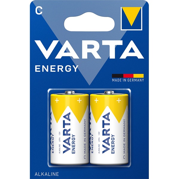 Varta 4114229412 Energy C (LR14) alkáli baby elem 2db/bliszter