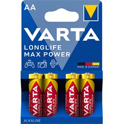 Varta 4706101404 Max Tech AA alkáli ceruza elem 4db/bliszter