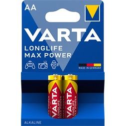 Varta 4706101412 Max Tech AA alkáli ceruza elem 2db/bliszter