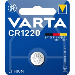 Varta 6220112401 CR1220  lítium gombelem 1db/bliszter