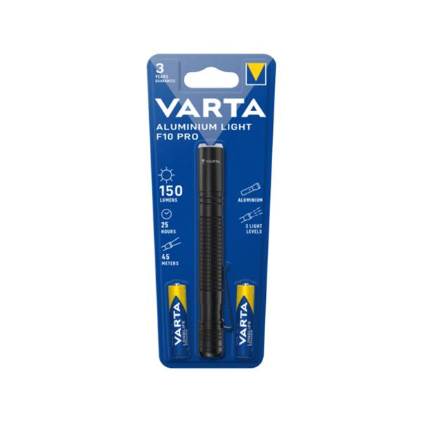 VARTA ALUMINIUM LIGHT F10 PRO elemlámpa