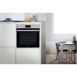 Whirlpool OAS KC8V1SW IX inox beépíthető sütő