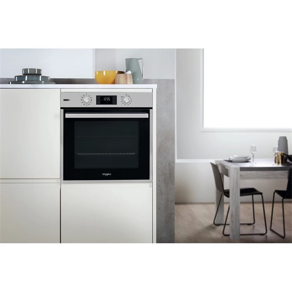 Whirlpool OAS KP8V1SW IX inox beépíthető sütő