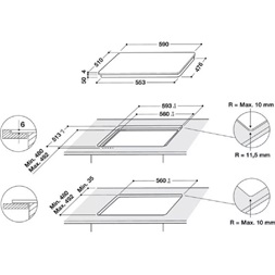 Whirlpool WL S7260 NE indukciós főzőlap