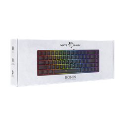 White Shark GK-2201B-HU RONIN-B fekete gamer billentyűzet