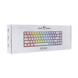 White Shark GK-2201W-HU RONIN-W fehér gamer billentyűzet