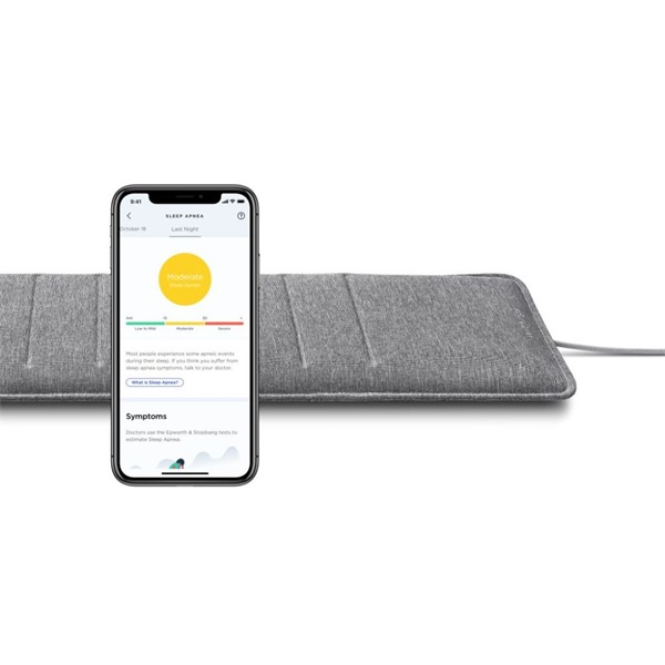 Withings Sleep Analyzer matrac alá helyezhető alávásfigyelő