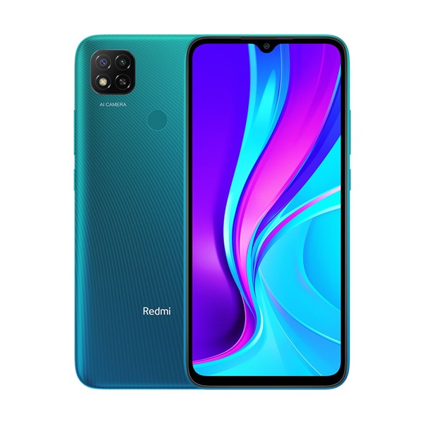 Xiaomi Redmi 9C 6,53" LTE 2/32GB DualSIM zöld okostelefon