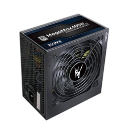 Zalman MegaMax ZM600-TXII(V2) 600W 80+ ventillátorral dobozos tápegység