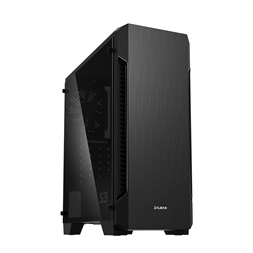 Zalman S3 TG fekete (táp nélküli) ablakos ATX ház