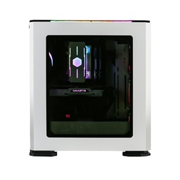 Zalman X3 fehér (táp nélküli) ablakos ATX ház