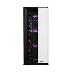 Zalman X3 fehér (táp nélküli) ablakos ATX ház