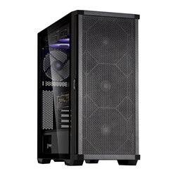 Zalman Z10 fekete (táp nélküli) ablakos ATX ház