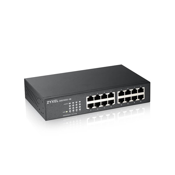 ZyXEL GS1100-16 v3 16port 10/100/1000Mbps LAN switch