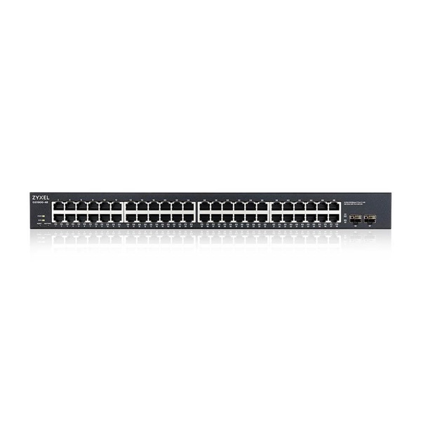 ZyXEL GS1900-48v2 48port GbE LAN smart menedzselhető switch