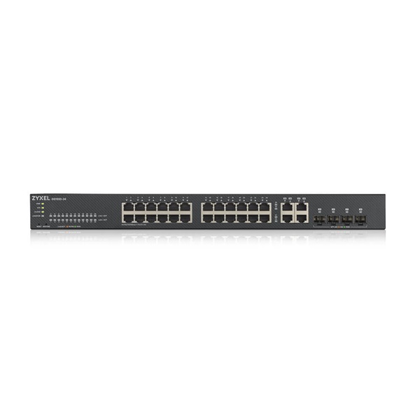 ZyXEL GS1920-24v2 28port GbE LAN L2 menedzselhető switch