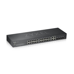 ZyXEL GS1920-24v2 28port GbE LAN L2 menedzselhető switch